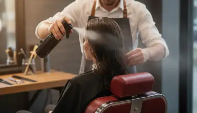 Die perfekte Friseur Sprühflasche