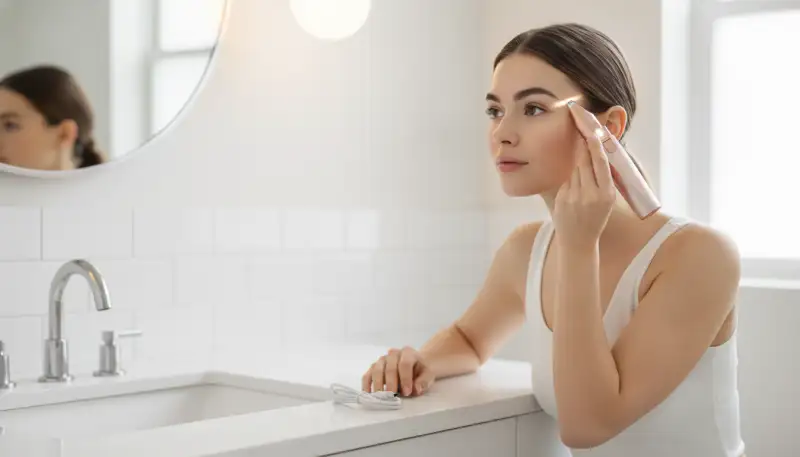 Augenbrauen trimmen: Präzision für den perfekten Look