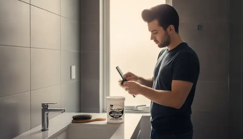 Kamm und Bürste: Dein perfekter Haarpomade Look